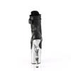 Pleaser - RAPTURE1020STR02 Bottes de plateforme, Pole dance chaussures - Noir/Couleur argent Product image